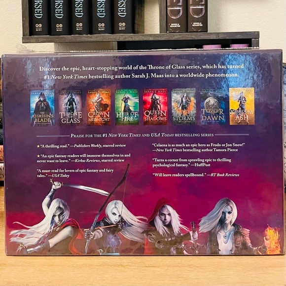 OOP / OG Throne of Glass Series / Box Set ( HARDCOVER ) by Sarah J. Maas - Picture 2 of 6